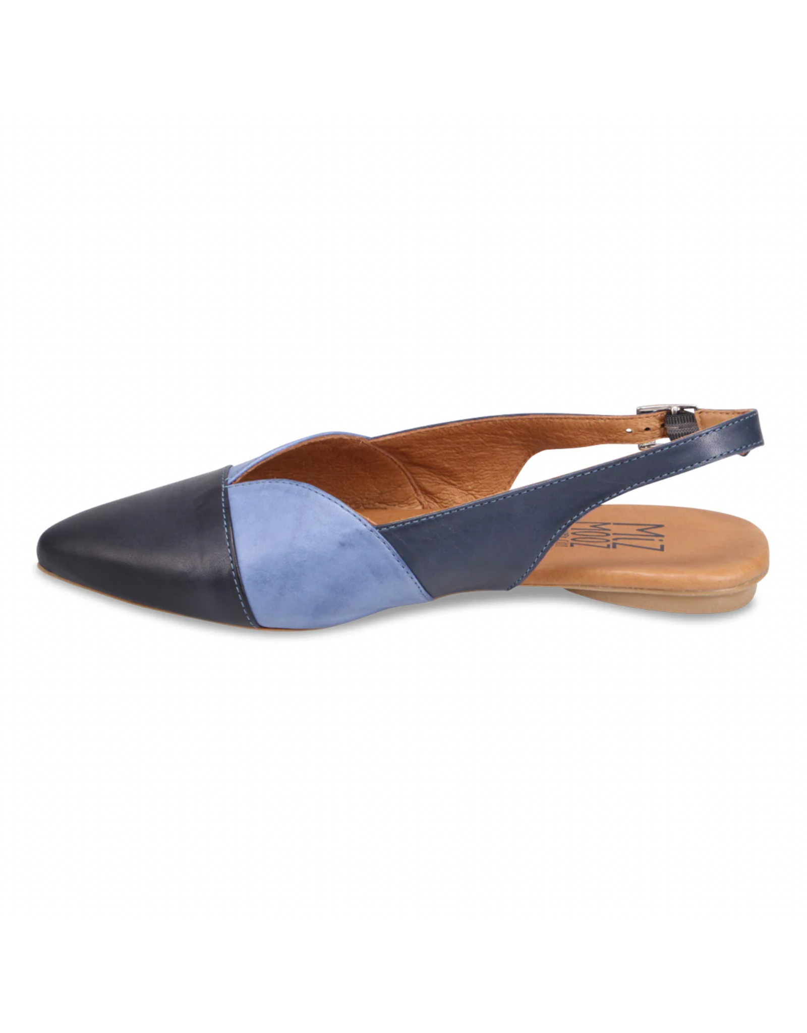 Miz Mooz Miz Mooz - Jayden Slingback Flat (Navy)