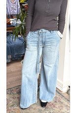 Liverpool Liverpool - High Rise Super Stride with belt (32" - Tide Pools)