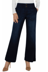 Liverpool Liverpool - Patch Pocket Wide Leg Trouser(Summit Lake)