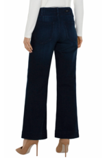 Liverpool Liverpool - Patch Pocket Wide Leg Trouser(Summit Lake)