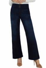 Liverpool Liverpool - Patch Pocket Wide Leg Trouser(Summit Lake)