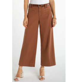Liverpool Liverpool - High Rise Crop Wide Leg (Mocha Brown)