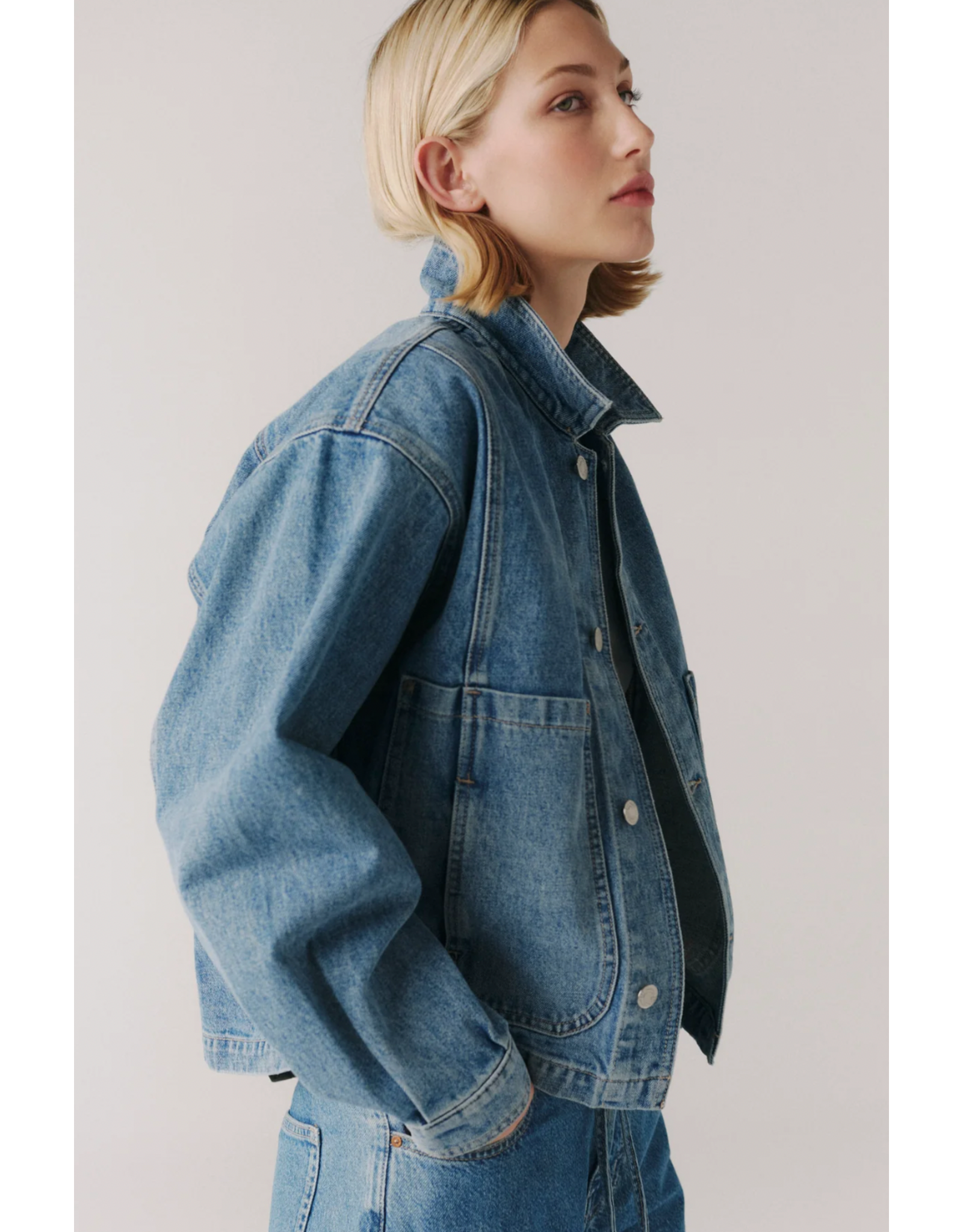 WARP + WEFT WARP + WEFT - CPM Denim Jacket (Cleo)