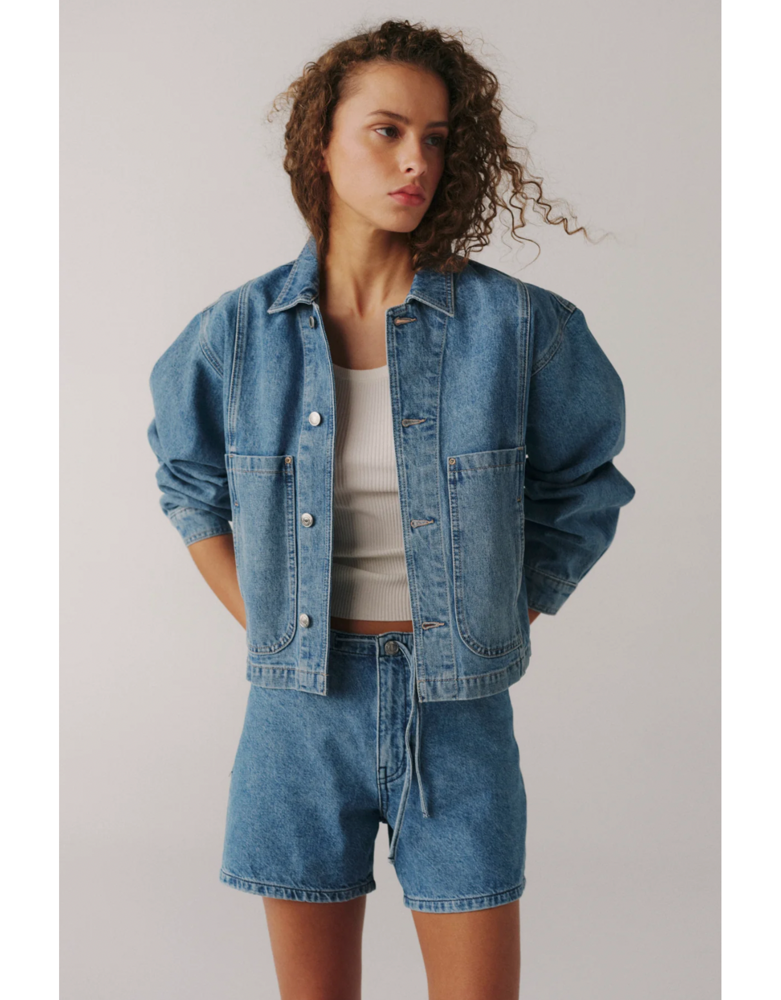WARP + WEFT WARP + WEFT - CPM Denim Jacket (Cleo)