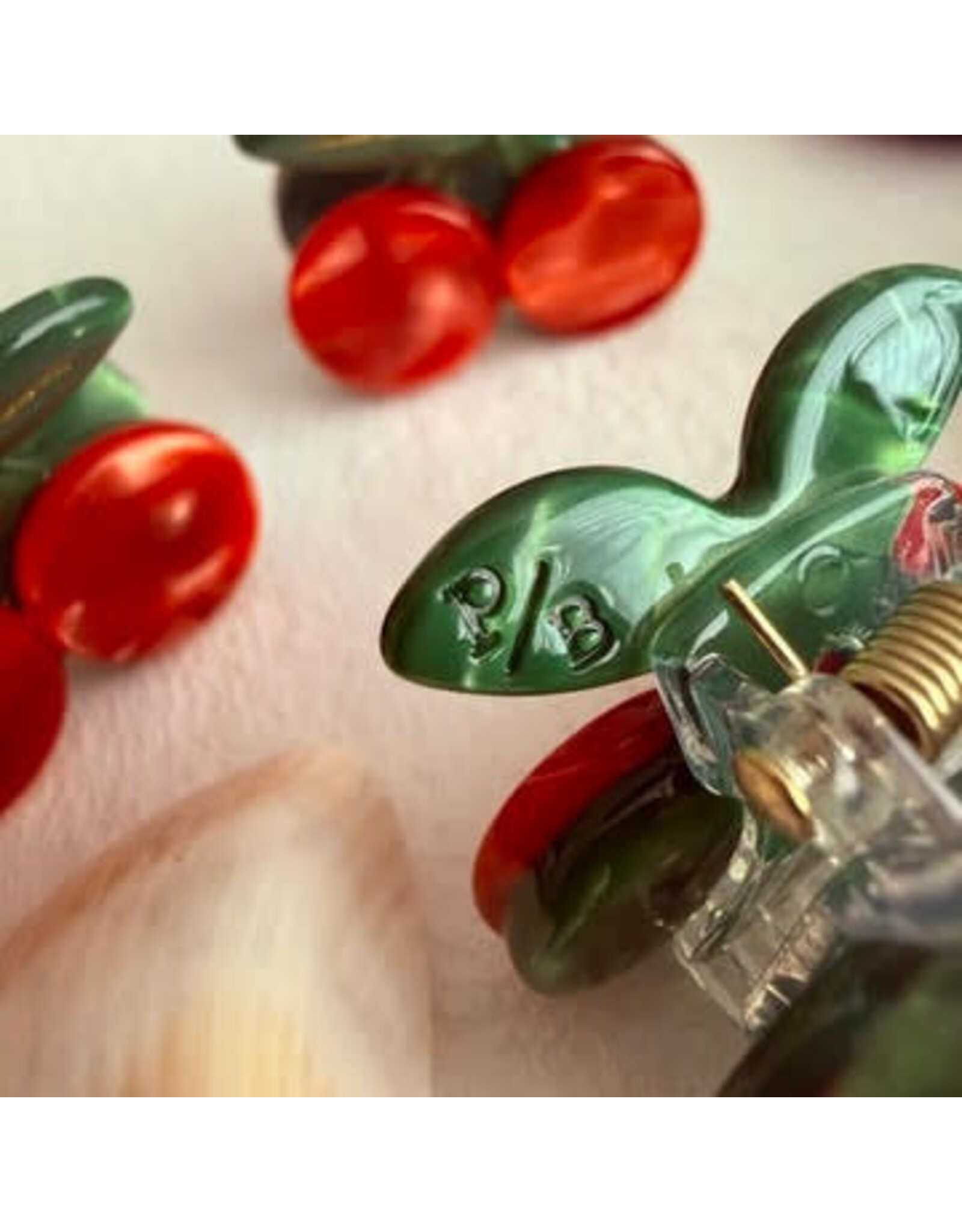 Pika & Bear Pika & Bear - "Pomona" Mini Cherry Hair Claw