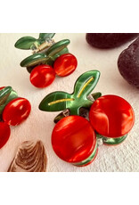 Pika & Bear Pika & Bear - "Pomona" Mini Cherry Hair Claw