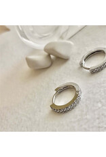 Pika & Bear Pika & Bear - "Wyst" Rhinestone Encrusted Sleeper Hoops