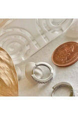 Pika & Bear Pika & Bear - "Wyst" Rhinestone Encrusted Sleeper Hoops