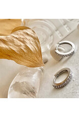 Pika & Bear Pika & Bear - "Wyst" Rhinestone Encrusted Sleeper Hoops