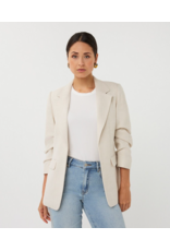 EsQualo EsQualo - Linen Blazer (Light Sand)