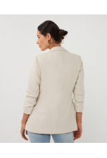EsQualo EsQualo - Linen Blazer (Light Sand)