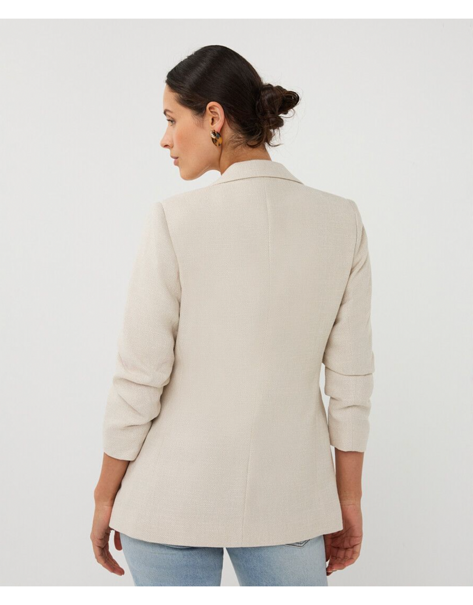 EsQualo EsQualo - Linen Blazer (Light Sand)