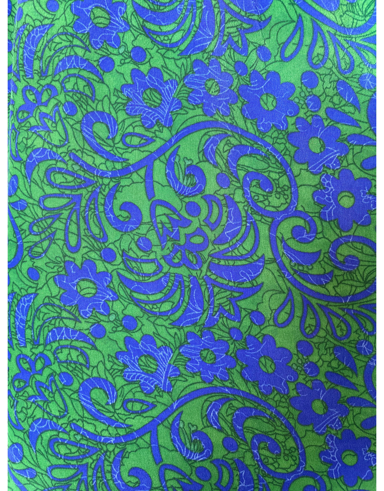 Papillon Papillon - Tiered Satin Dress (Green)