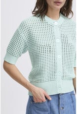 b.young b.young - Magio Short Sleeve Cardigan (Blue Haze)