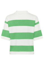 Kaffe Kaffe - Lizza Polo Knit (Bright Green / Chai)