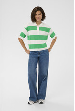 Kaffe Kaffe - Lizza Polo Knit (Bright Green / Chai)