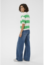 Kaffe Kaffe - Lizza Polo Knit (Bright Green / Chai)