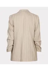 EsQualo EsQualo - Linen Striped Blazer (Sand)