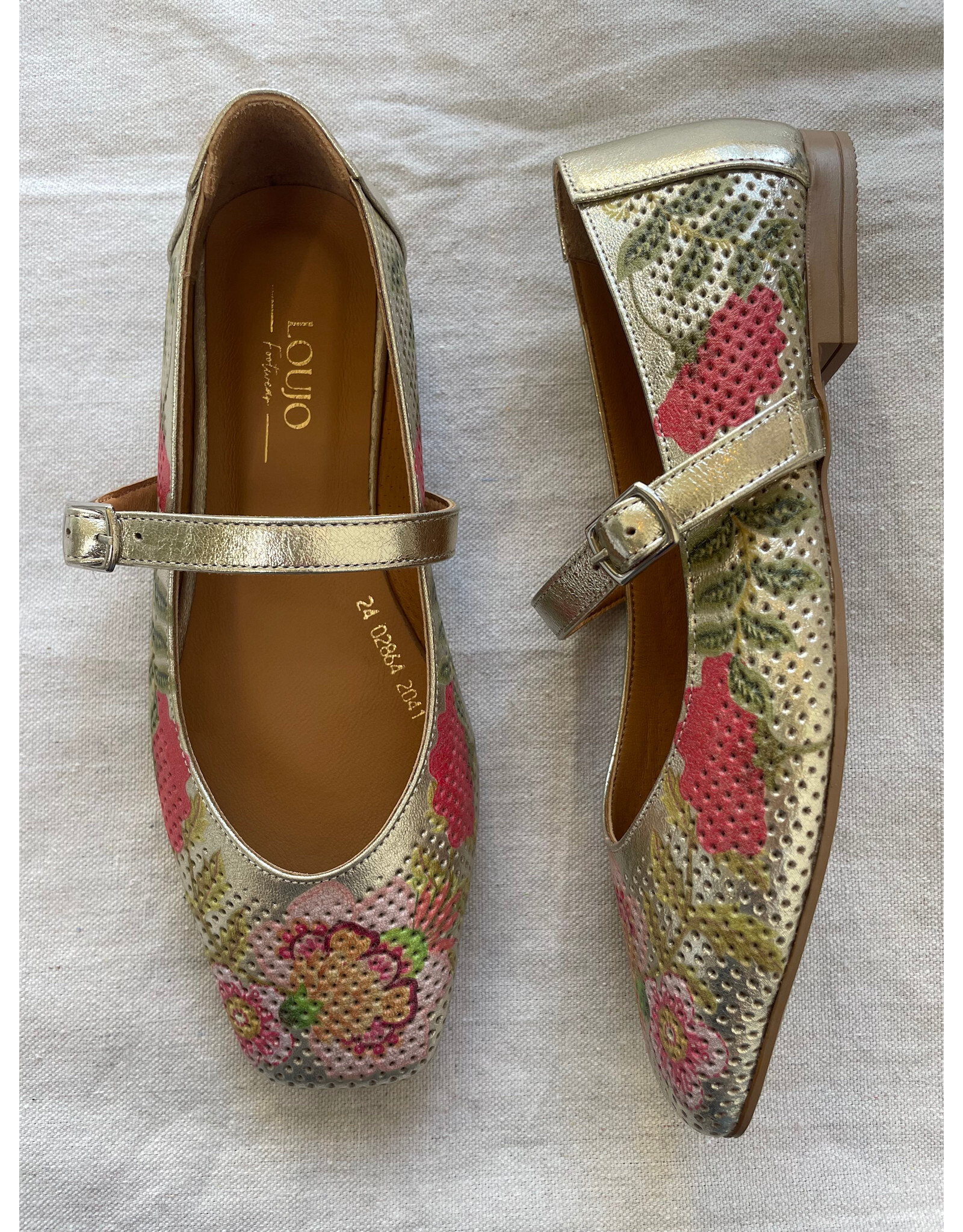 Loujo Loujo - Ophelia (Gold Floral)