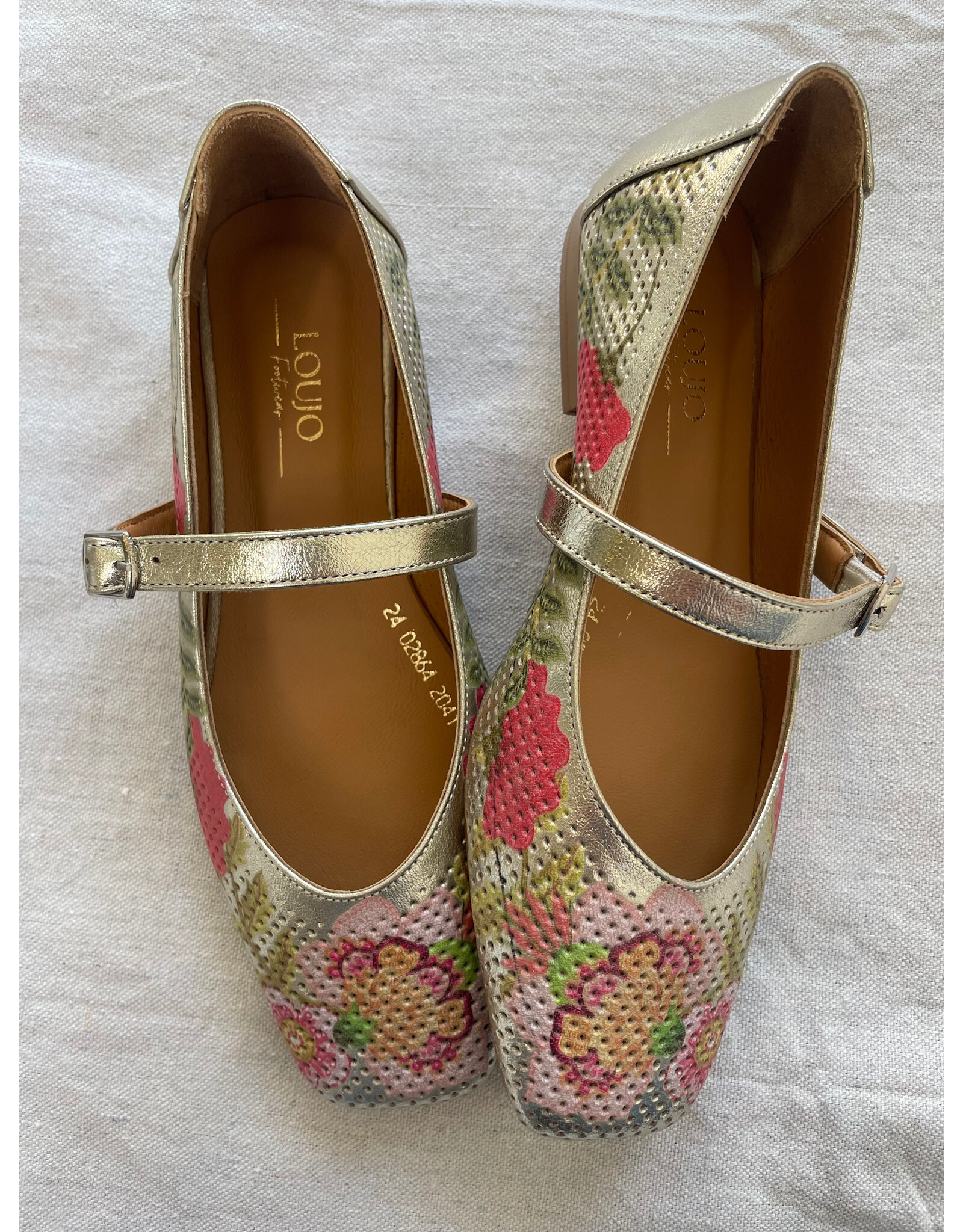 Loujo Loujo - Ophelia (Gold Floral)