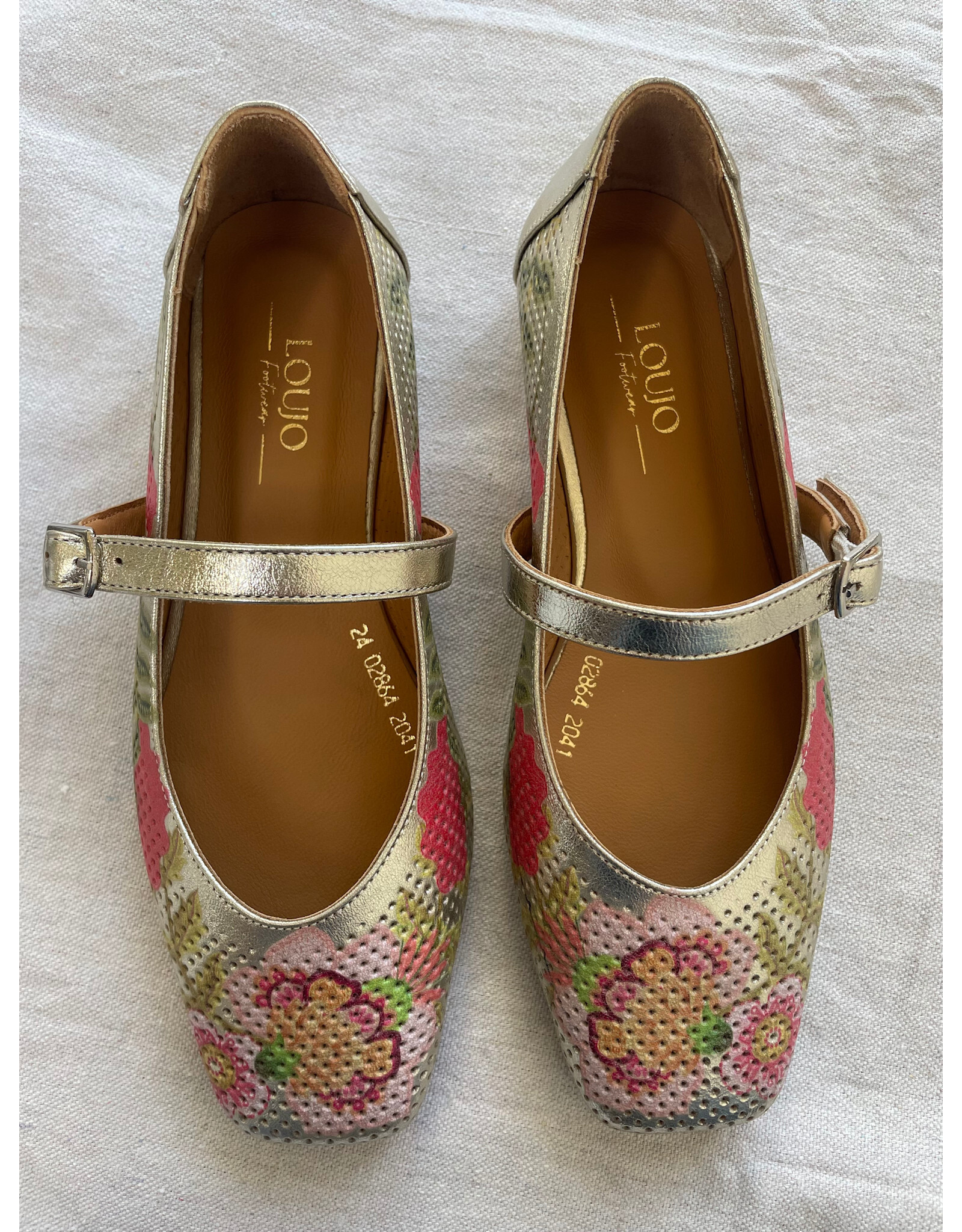 Loujo Loujo - Ophelia (Gold Floral)