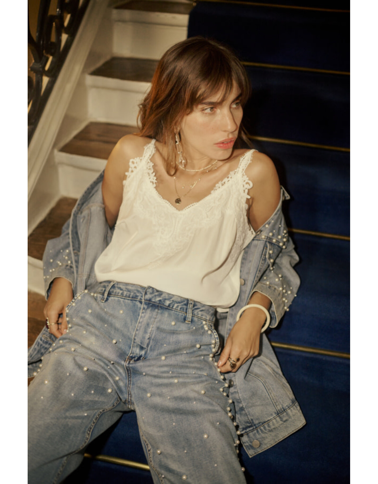 Cream Cream - Anna top (Snow White)