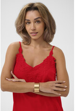 Cream Cream - Anna top (High Risk Red)