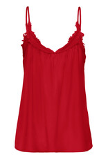 Cream Cream - Anna top (High Risk Red)