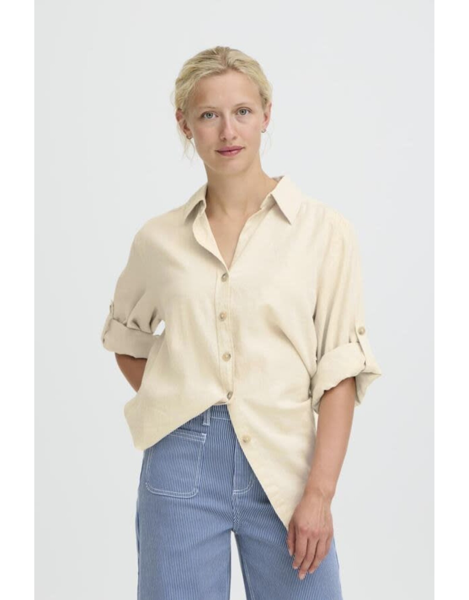 b.young b.young - Falakka Shirt (Rainy Day)