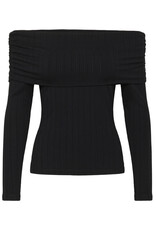 Kaffe Kaffe - Aubree Off the Shoulder Top (Black)