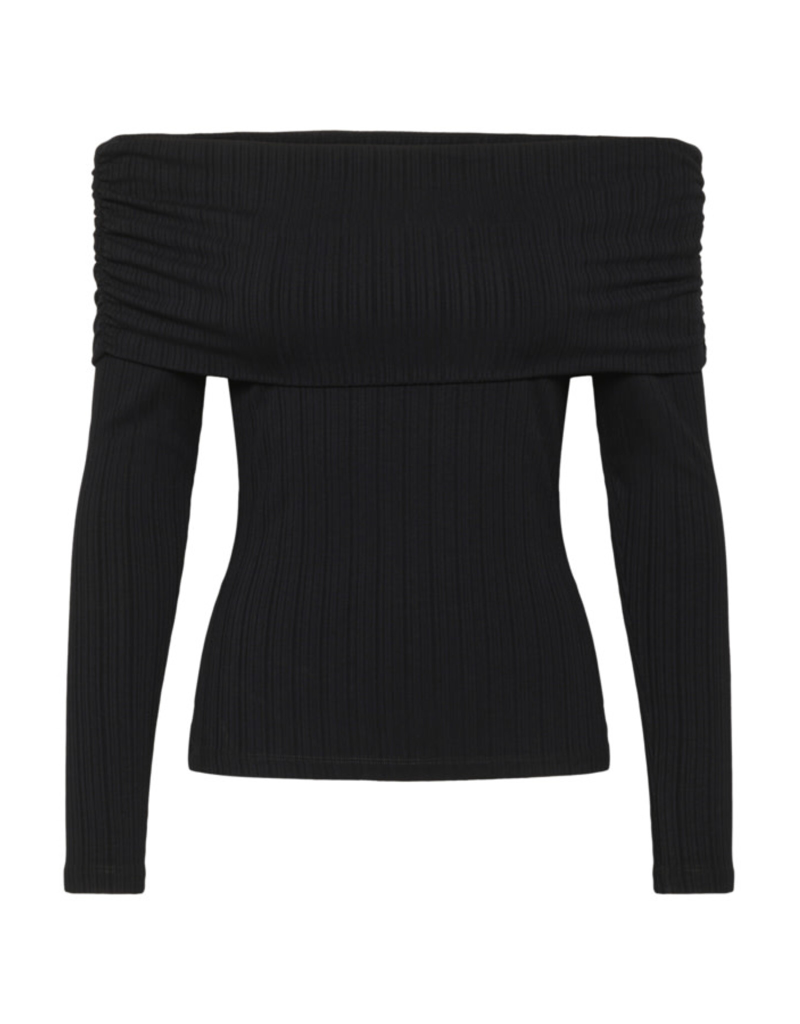 Kaffe Kaffe - Aubree Off the Shoulder Top (Black)