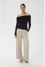 Kaffe Kaffe - Aubree Off the Shoulder Top (Black)