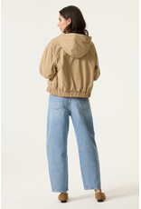 Garcia Garcia - Funnel Neck Coat (Tan)