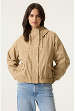 Garcia Garcia - Funnel Neck Coat (Tan)