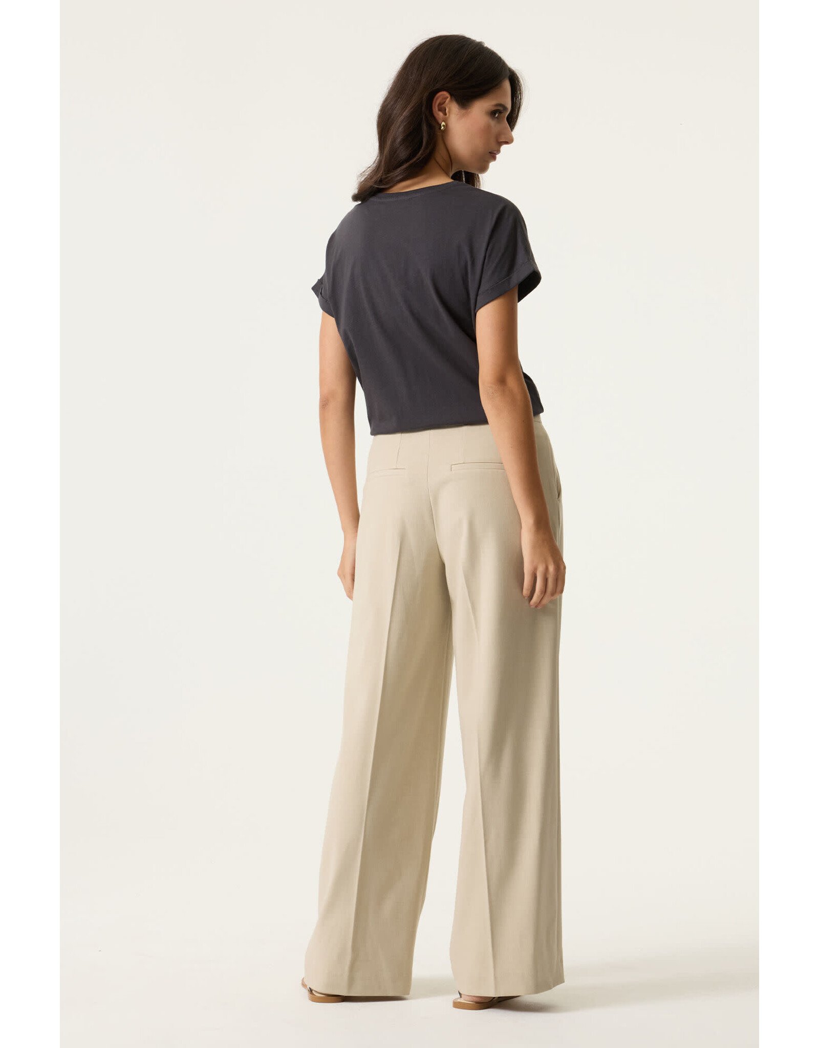 Garcia Garcia - Pleated Trousers (Stone)