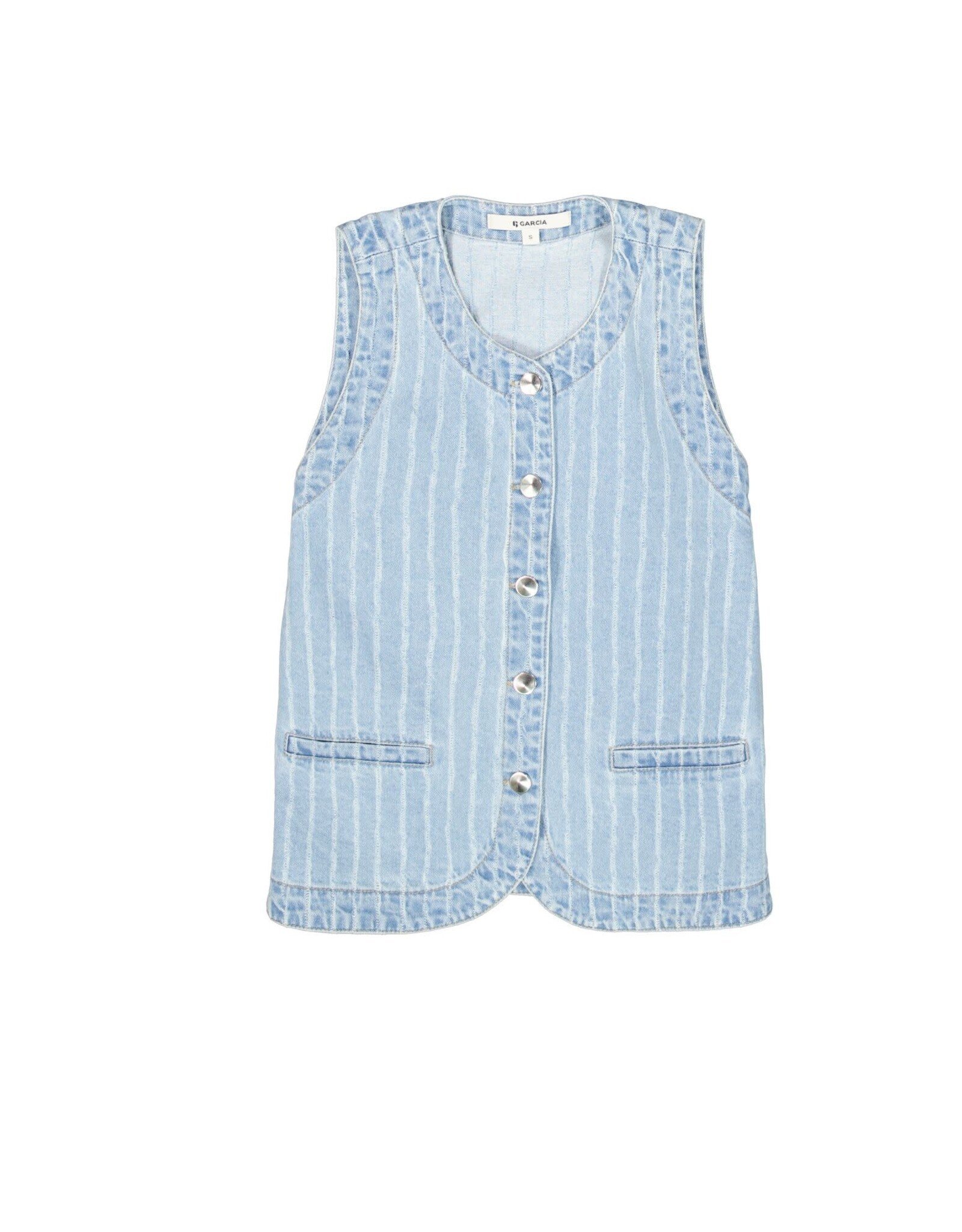 Garcia Garcia - Denim Vest (Stripe)
