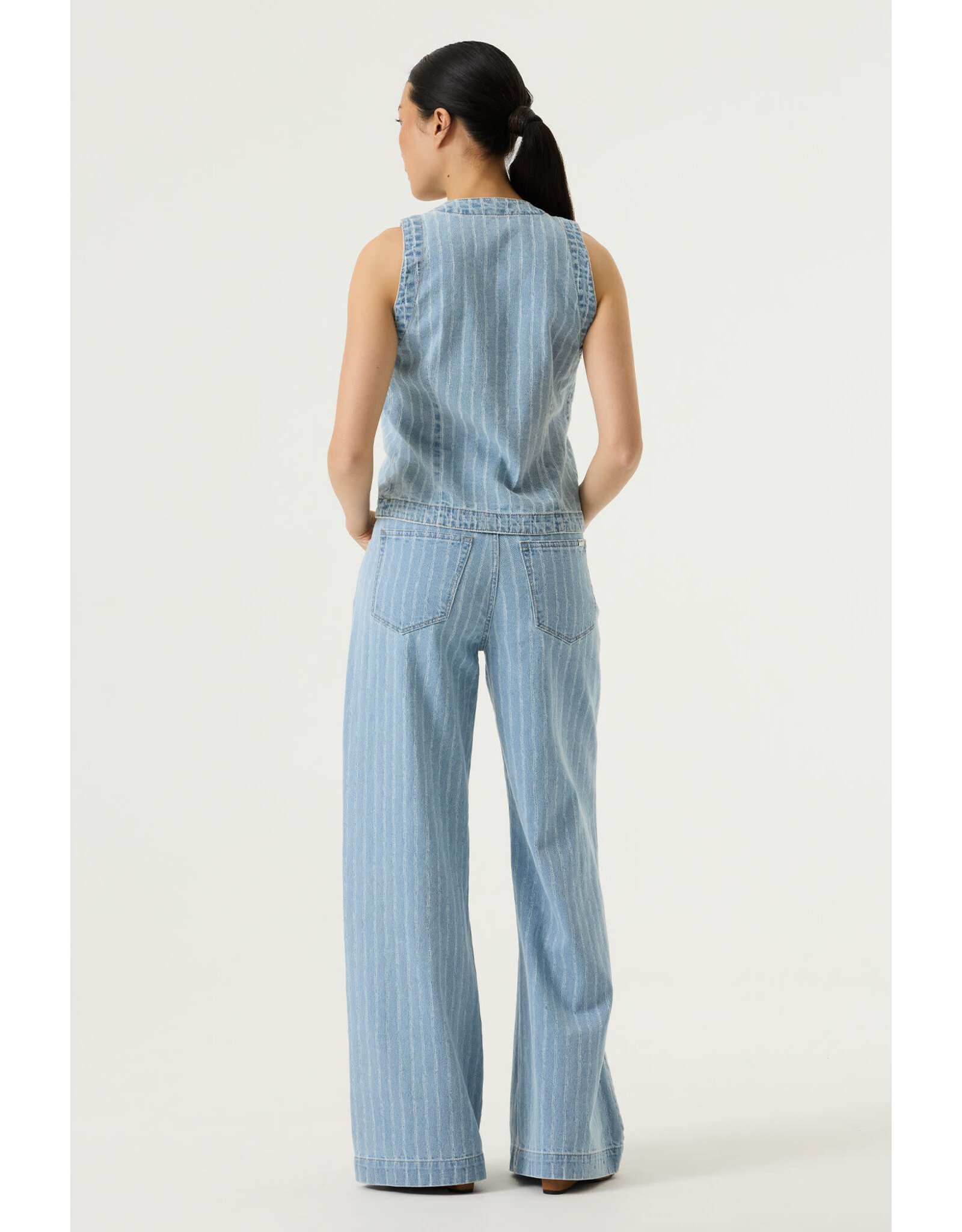 Garcia Garcia - Denim Vest (Stripe)