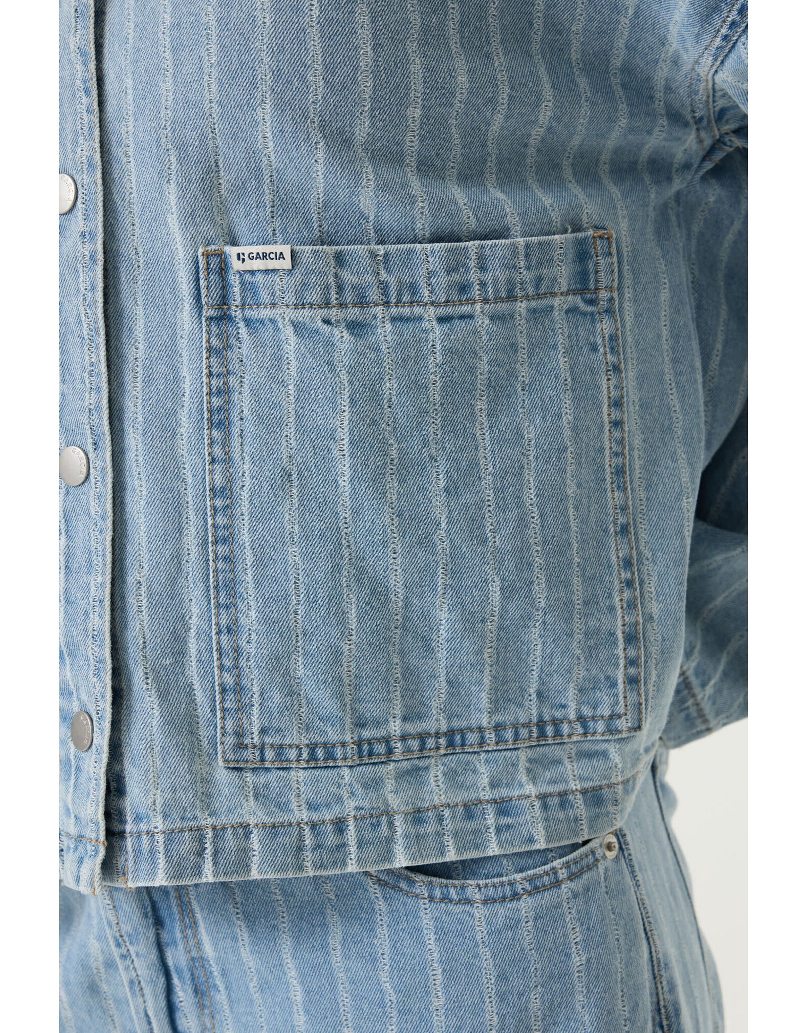 Garcia Garcia - Denim Jacket (Stripe)