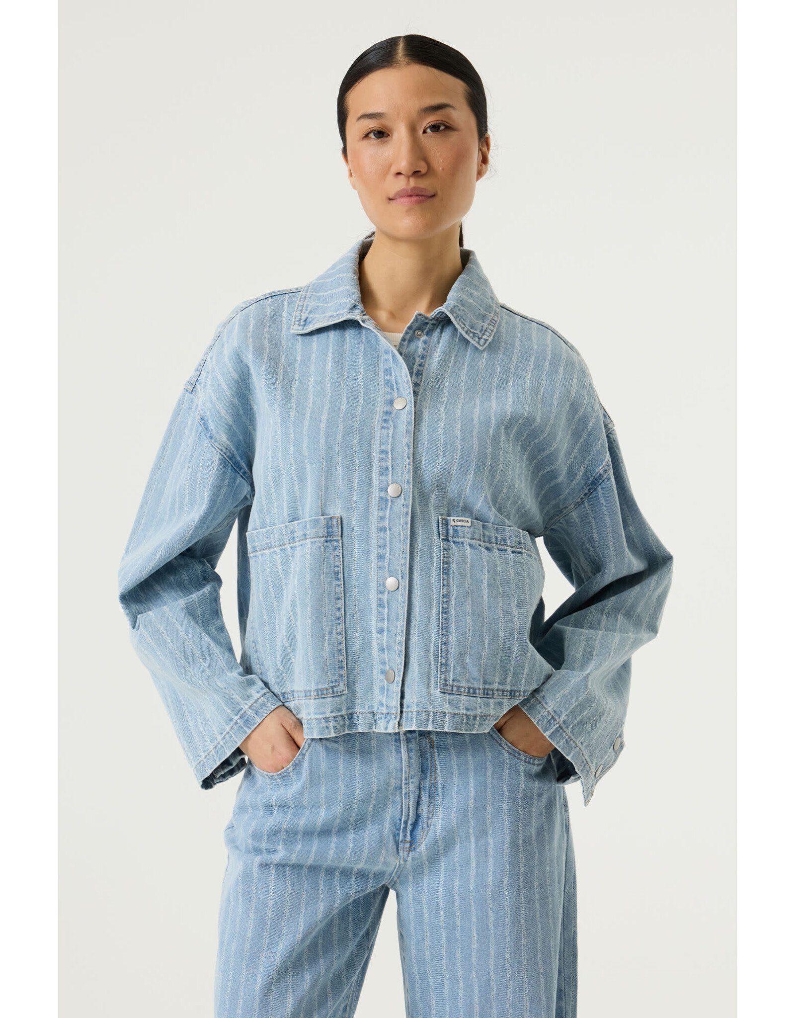 Garcia Garcia - Denim Jacket (Stripe)