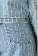 Garcia Garcia - Celia 249 Wide Leg Jean (Stripe)