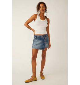 Free people Free People - Wynne Denim Skirt (Cornflower)