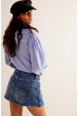 Free people Free People - Wynne Denim Skirt (Cornflower)