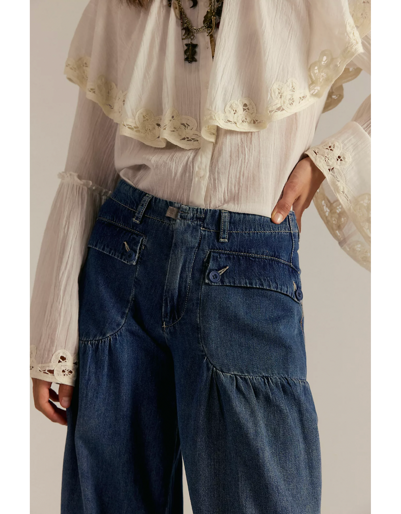 Free people Free People - Lotus Balloon Jeans (Juno)