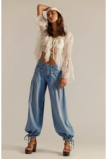 Free people Free People - Lotus Balloon Jeans (Bijou Blue)