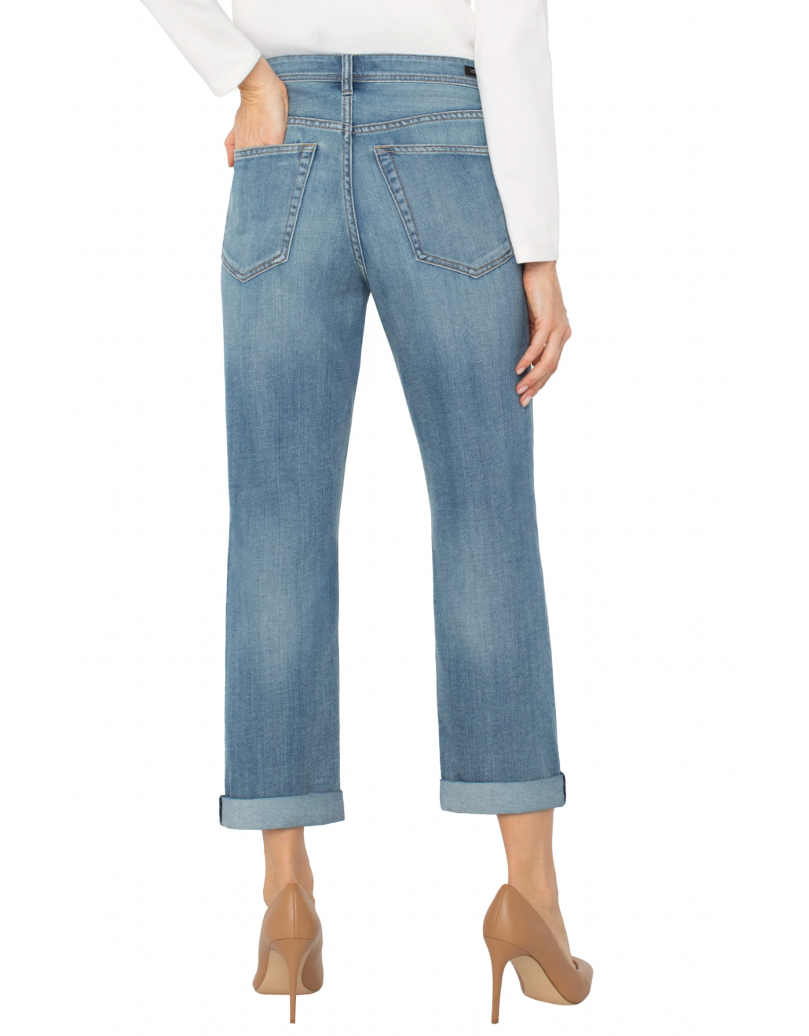 Liverpool Liverpool - The Keeper Boyfriend Jean - Zip Fly (Ashworth)