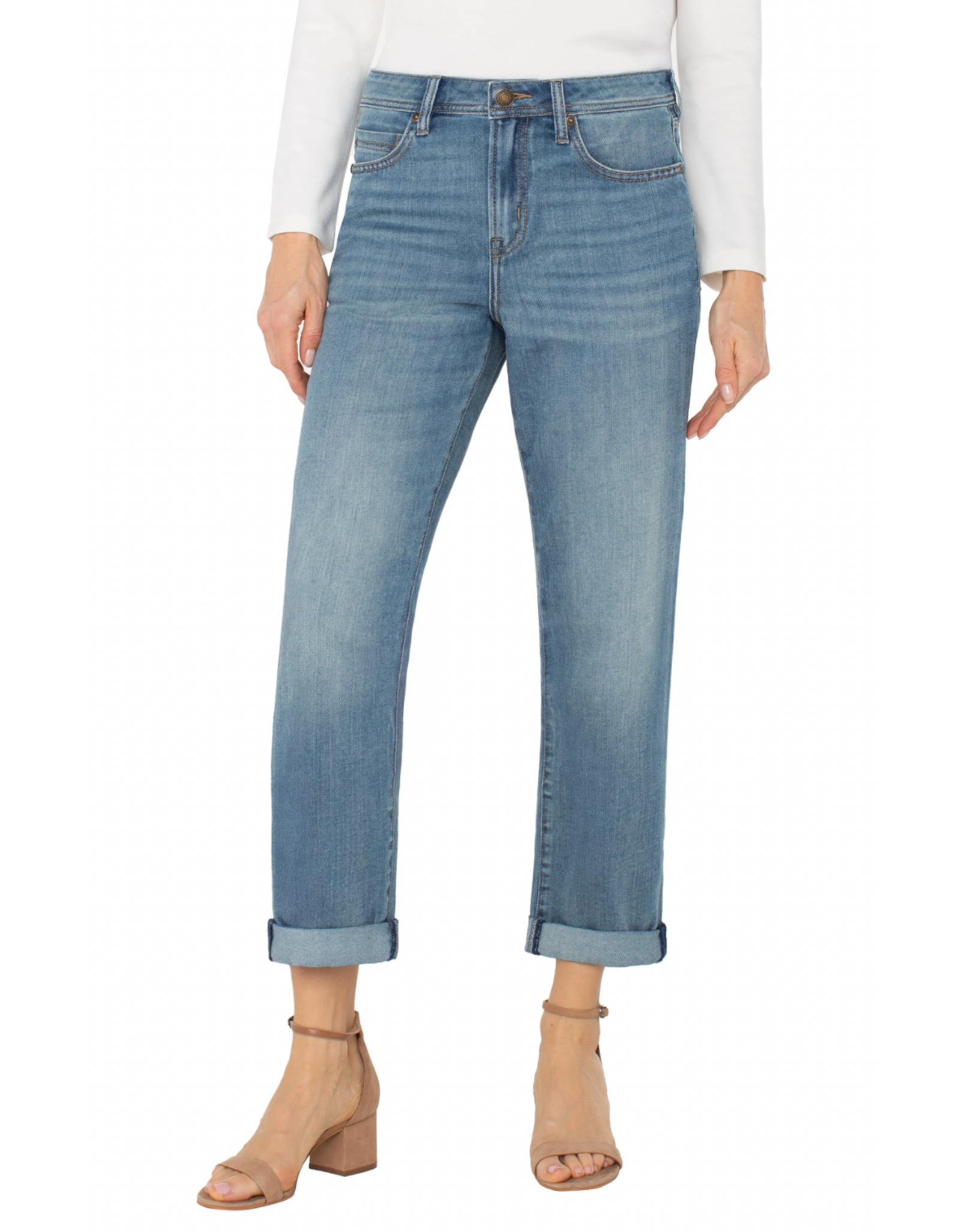 Liverpool Liverpool - The Keeper Boyfriend Jean - Zip Fly (Ashworth)