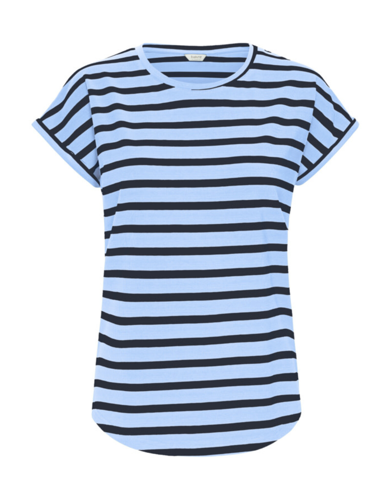 b.young b.young - Pamila Jersey Knit Striped Tee (Blue)