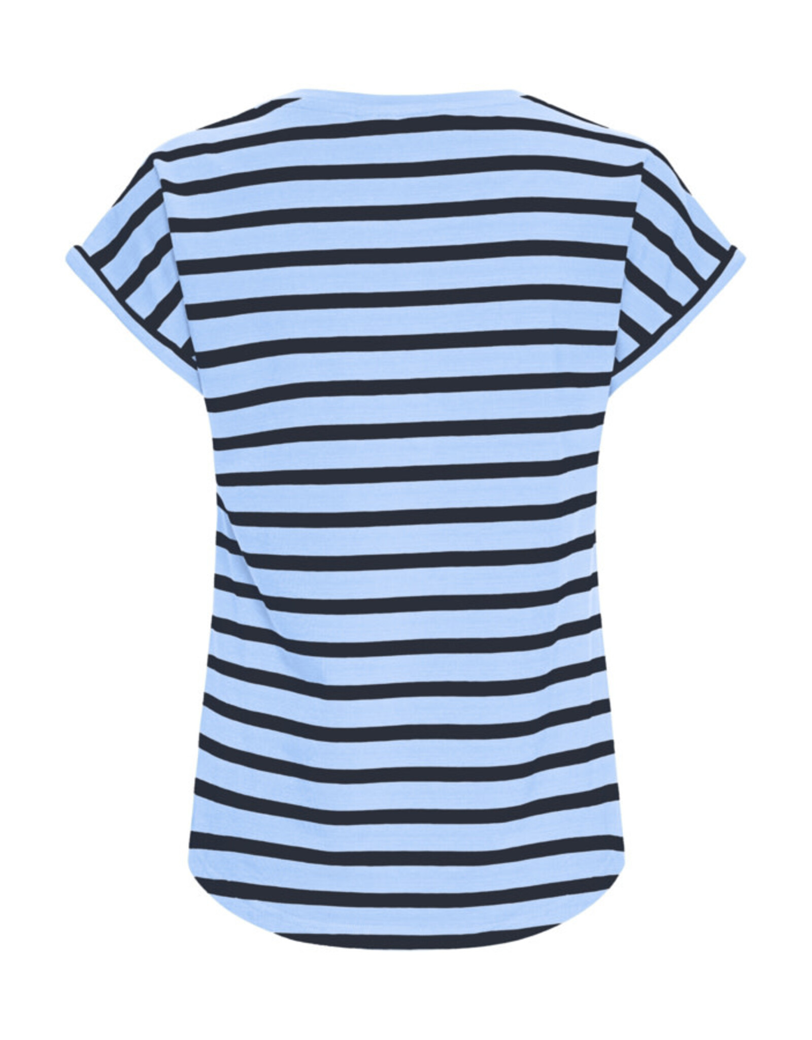 b.young b.young - Pamila Jersey Knit Striped Tee (Blue)