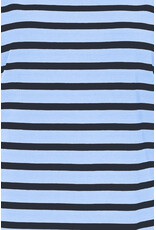 b.young b.young - Pamila Jersey Knit Striped Tee (Blue)