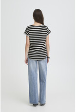 b.young b.young - Pamila Jersey Knit Striped Tee (Off White)